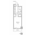 新宿区 新宿５丁目（新宿御苑前駅） 2階 １DKの間取り図