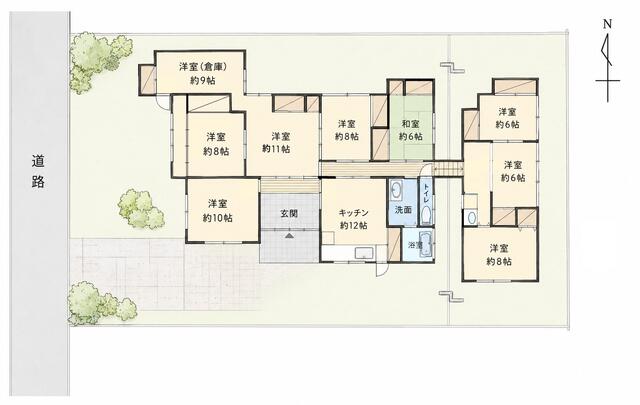 アットホーム】静岡市の中古住宅・中古一戸建て 間取り5LDK以上の中古