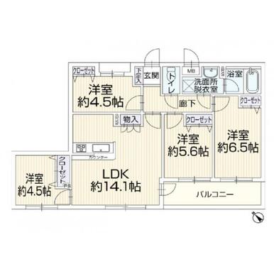 アットホーム グランシティ東戸塚 2階 ４ｌｄｋ 横浜市戸塚区の中古マンション マンション購入の情報