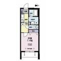 ジュネ三軒茶屋 １０２ １Kの間取り図