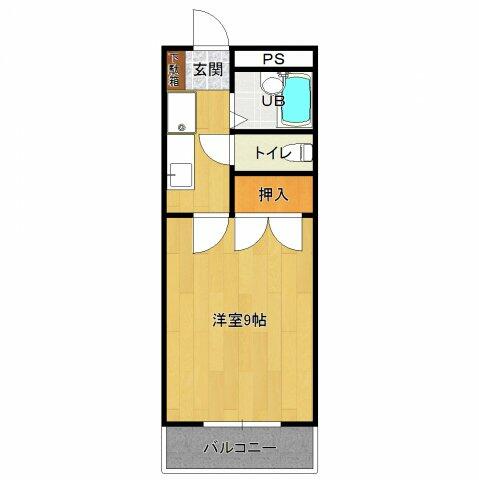 アットホーム ドムス都城 ３１３ １ｋ 提供元 株 南九州不動産 北諸県郡三股町の賃貸マンション