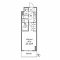 Ｍ－ＲＥＳＩＤＥＮＣＥ西巣鴨 ２０２ １Kの間取り図