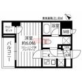 エクシム西巣鴨 ６０５ １Kの間取り図