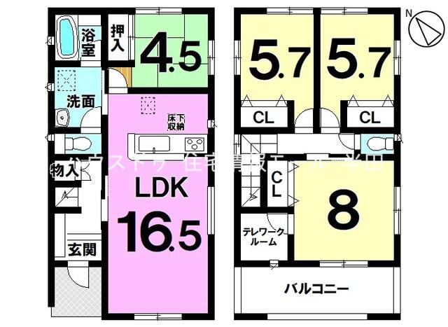 アットホーム 半田市 有脇町１５丁目 東浦駅 2階建 ４ｓｌｄｋ 半田市の新築一戸建て 提供元 ハウスドゥ 住宅情報モール 半田 株 ハウスドゥ住宅販売 一軒家 家の購入