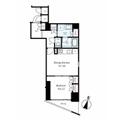 Ｒｉｓｉｎｇ　ｐｌａｃｅ　秋葉原（ライジングプレイス秋葉原） ７０２ １DKの間取り図