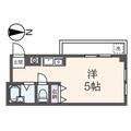 第５双洋ビル ２０１ ワンルームの間取り図