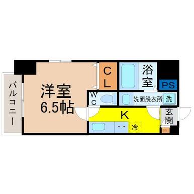 間取図　洋室７帖　２面採光　バルコニー