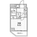 コンシェリア新橋 １２０４ １Kの間取り図