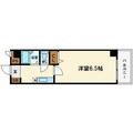∞中之島アンフィニ 3階 １Kの間取り図