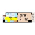ＳーＦＯＲＴ神宮南 9階 １Kの間取り図
