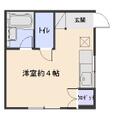 西宮市 仁川町５丁目（仁川駅） 1階 ワンルームの間取り図