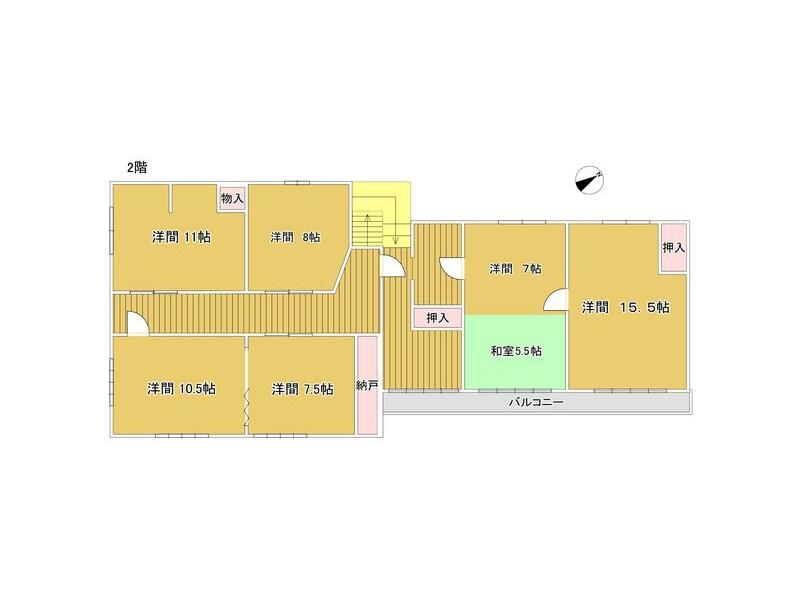 Otaru-shi, Otaru Okusawa 4-chome (Minami-Otaru Sta.) 2F 4LDK

800,000 yen