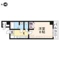 ＭＡＤＯＰＯＲＴＥ千本寺之内 ４０５ １Kの間取り図