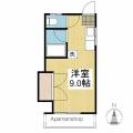 ランバー２４ 1階 ワンルームの間取り図