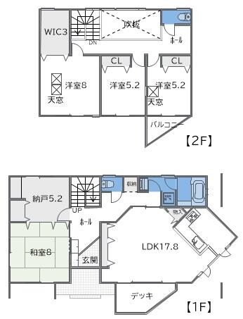 アットホーム】渋川市 金井 （渋川駅 ） 2階建 4SLDK