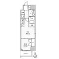 ＣＡＶＡＮＡ　ＹＯＴＳＵＹＡ 7階 １DKの間取り図