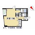 ラピュータ千石 ２０２ ワンルームの間取り図