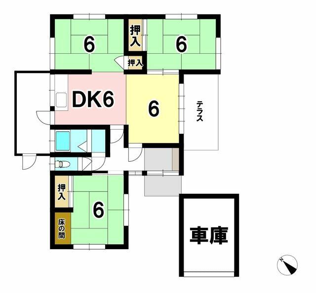 アットホーム】阪南市 舞4丁目 （鳥取ノ荘駅 ） 平屋建 4DK