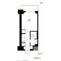 プライマル勝どき ３１０ １Kの間取り図