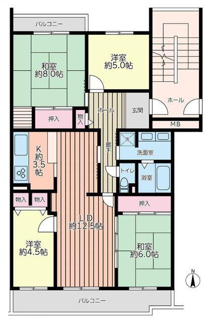 アットホーム ベルフラワーズ大住台 4階 ４ｌｄｋ 伊勢原市の中古マンション マンション購入の情報