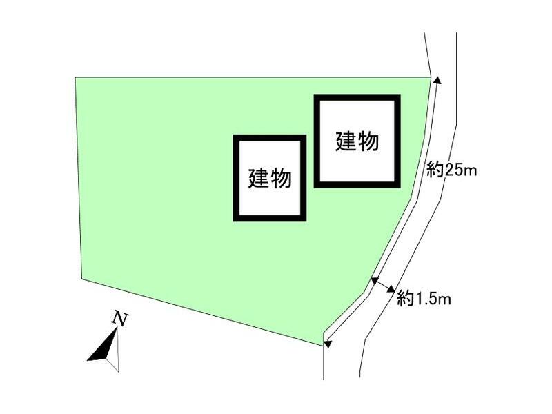 Ibusuki City Nishikata (Miyakahama Station) Single-story building 2DK