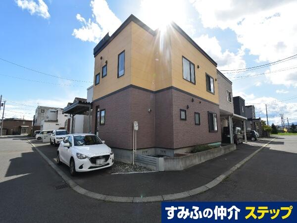 ゼンリンの住宅地図（イメージ）。住所の範囲や建物の形、表札や