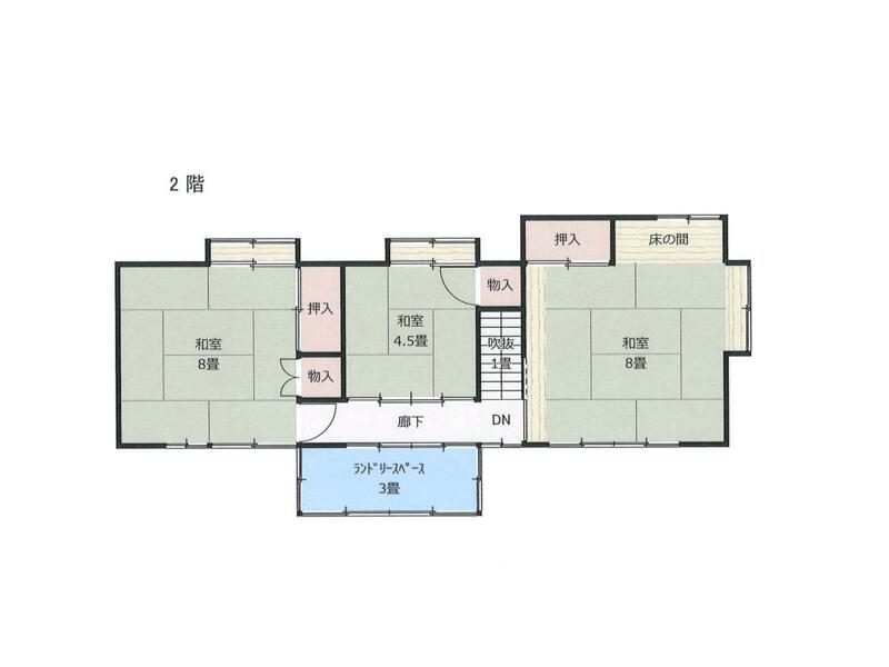 1-chome Josai, Yonezawa City (Nishi-Yonezawa Station) 2-story 5SDK