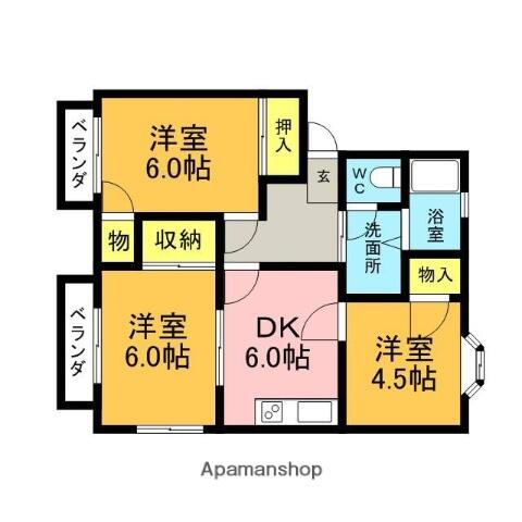 アットホーム コーポラスなか ２０１ ３ｄｋ 提供元 アパマンショップ飯塚店 株式会社 レントハウス不動産 飯塚 市の賃貸アパート