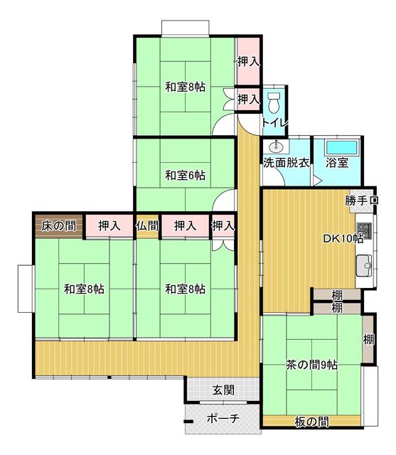 detached 登米市迫町北方字漆沢