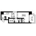 大阪市中央区 谷町６丁目（松屋町駅） 3階 １DKの間取り図