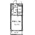 ドルチェ向ケ丘 ２０２ １Kの間取り図