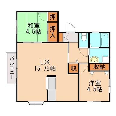 間取りは現状を優先します