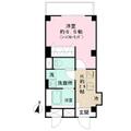 シャインピーチ ２０１ １Kの間取り図