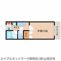 静岡市葵区 両替町１丁目（静岡駅） 6階 １Kの間取り図