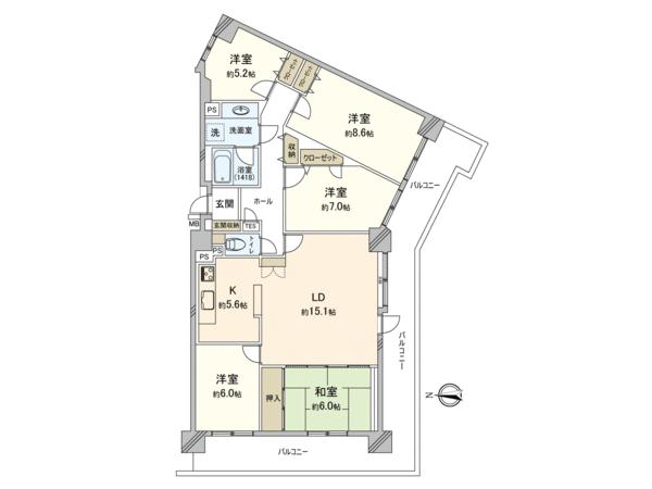アットホーム カルム月寒 8階 5ldk 札幌市豊平区の中古マンション マンション購入の情報 アットホーム カルム月寒 8階 5ldk 札幌市豊平区の中古マンション マンション購入の情報