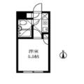 アネックス神楽坂 ３０３ １Kの間取り図