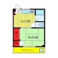 豊島区 南大塚１丁目（新大塚駅） 3階 １Kの間取り図