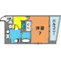 Ｄｏｌｃｅ　Ｖｉｔａ　王子公園 ５０３ １Kの間取り図