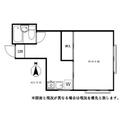 上野桜木セントラルマンション 601 １Kの間取り図