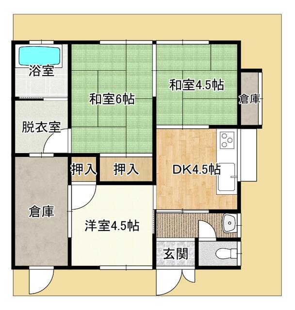 detached 小松島市横須町