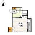 ファースト坪井 ３０２ ワンルームの間取り図