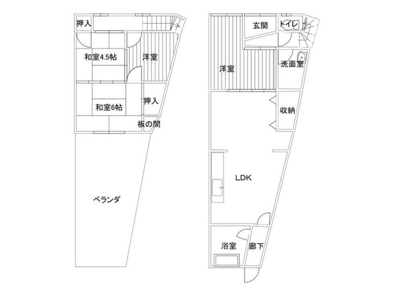 2-story building, 4LDK, Shinchin Nishimachi, Shimonoseki City (Shimonoseki Station)