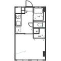 目黒第一コーポ ６１０ １DKの間取り図