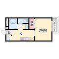 メゾン東坂 １０３ １Kの間取り図