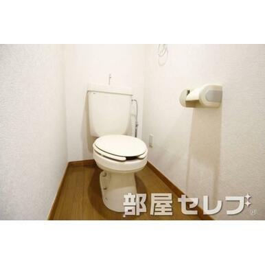 トイレもきれいにしています。