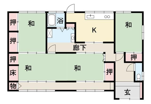 アットホーム】高知市 瀬戸東町2丁目 平屋建 4DK[6982882273