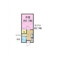 シャトー仁戸名 103、104、105 １Kの間取り図