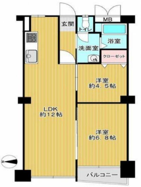 旭コーポｂ棟 4階 ２ｌｄｋ 大阪市旭区の中古マンション アットホーム マンション購入の情報