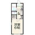 ロワジールＹ． ２０２ １Kの間取り図