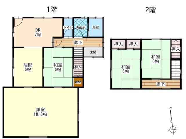 アットホーム】洲本市 千草庚 2階建 5DK[6982840853]洲本市の
